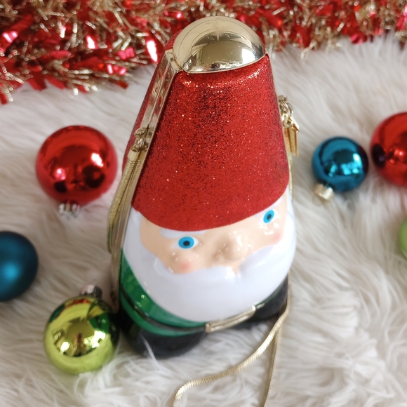 Kate Spade Christmas Santa Claus Gnome Crossbody Bag - Picture 11 of 14